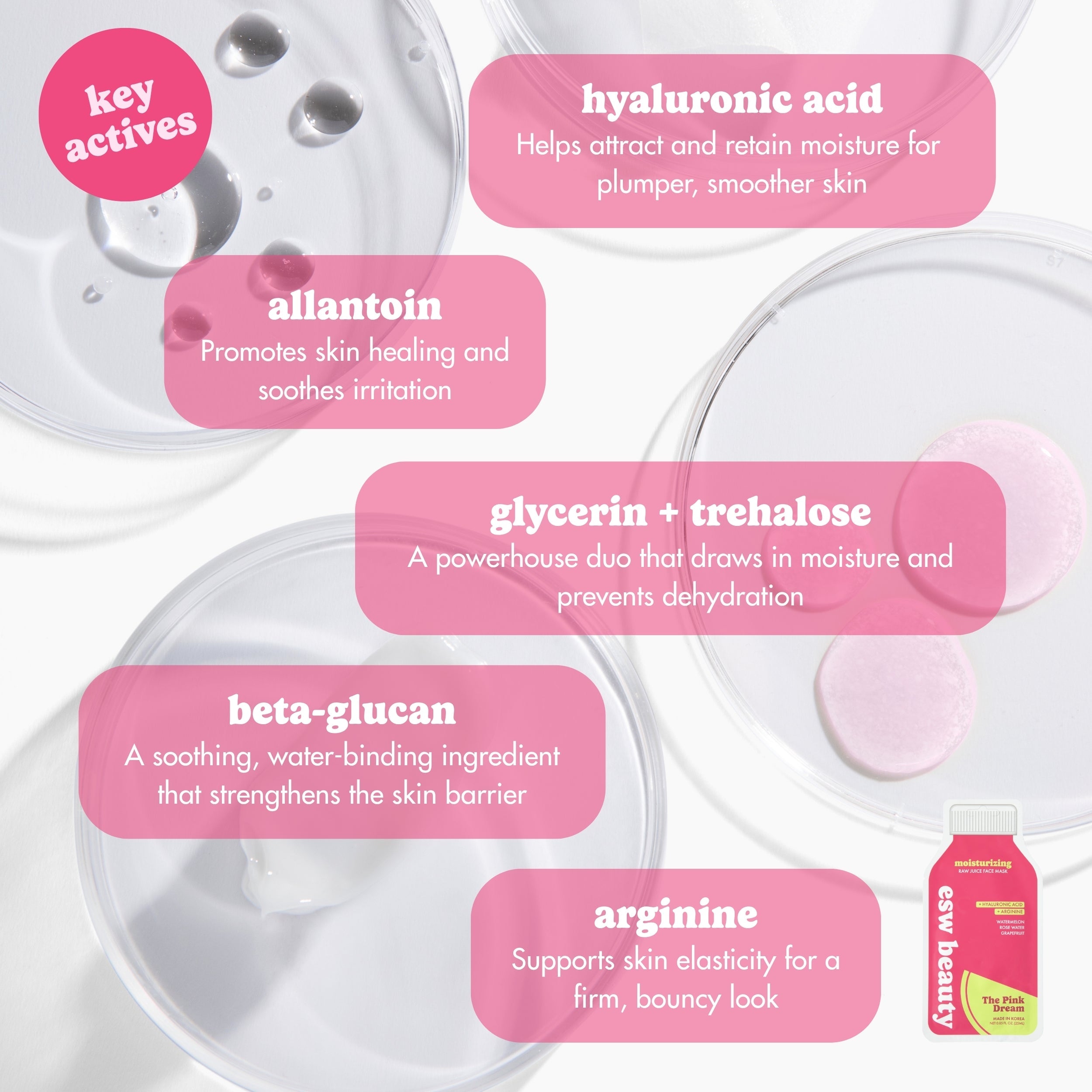 The Pink Dream Moisturizing Raw Juice Mask