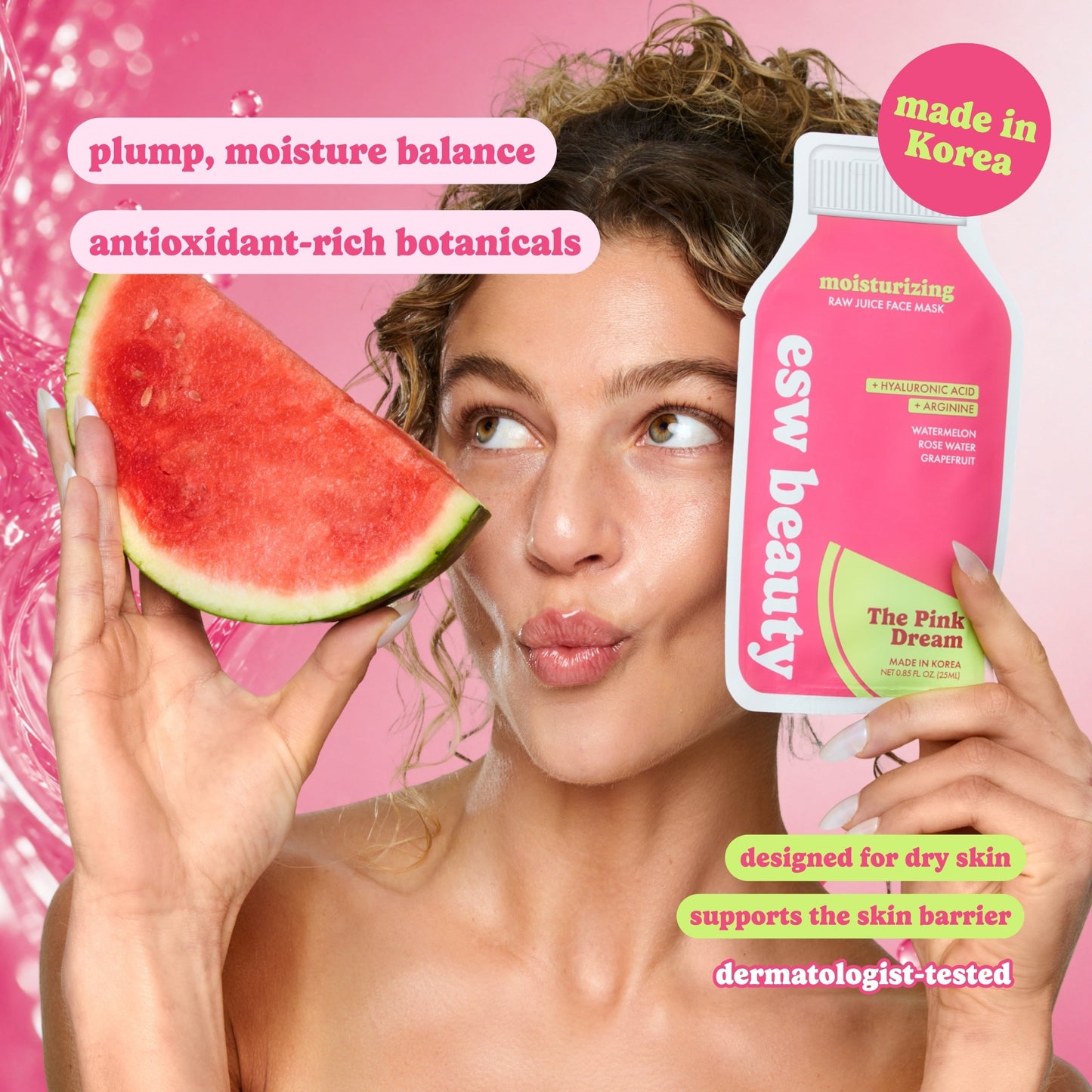 The Pink Dream Moisturizing Raw Juice Mask