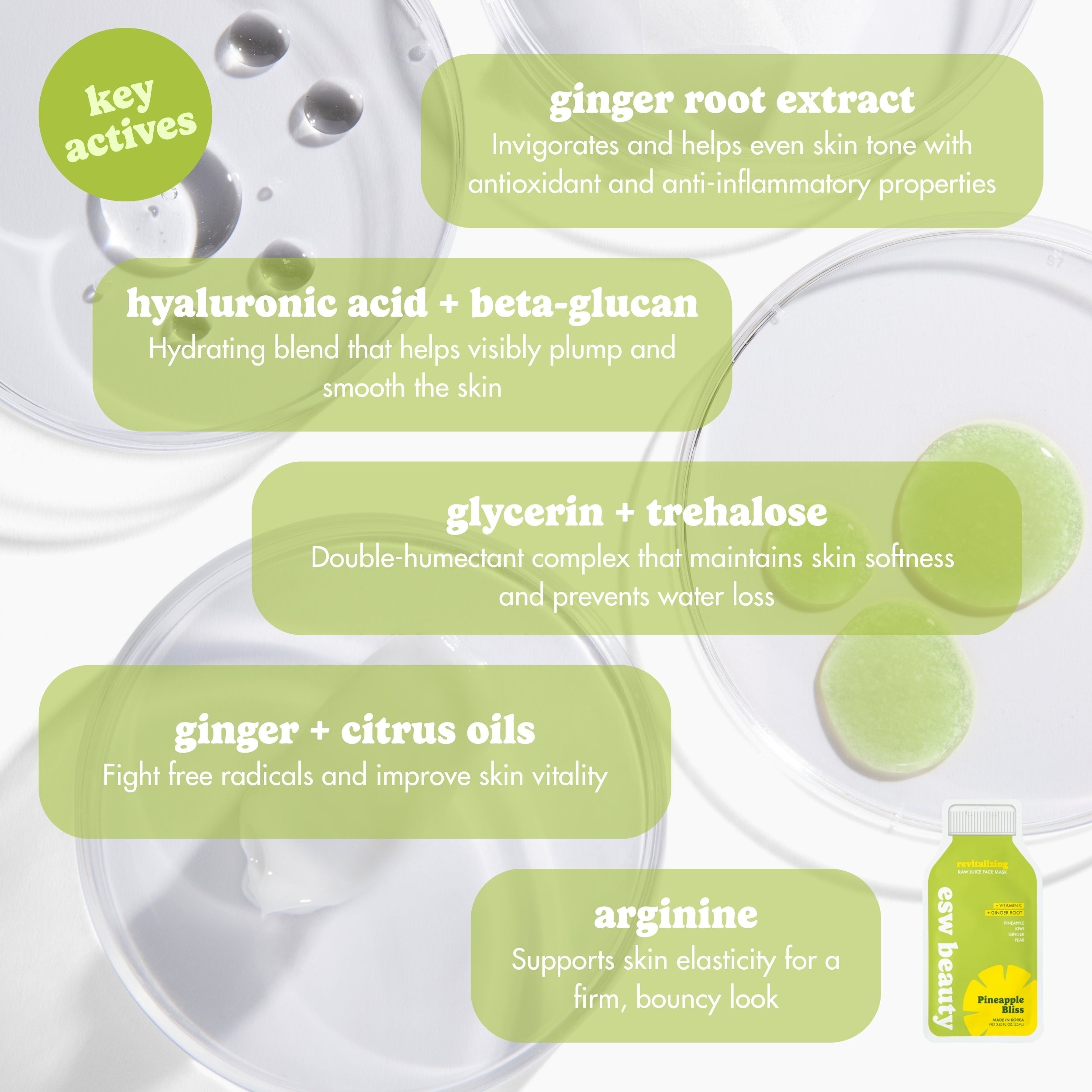 Pineapple Bliss Revitalizing Raw Juice Mask