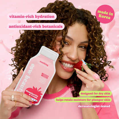 Strawberries & Cream Soothing Raw Juice Mask