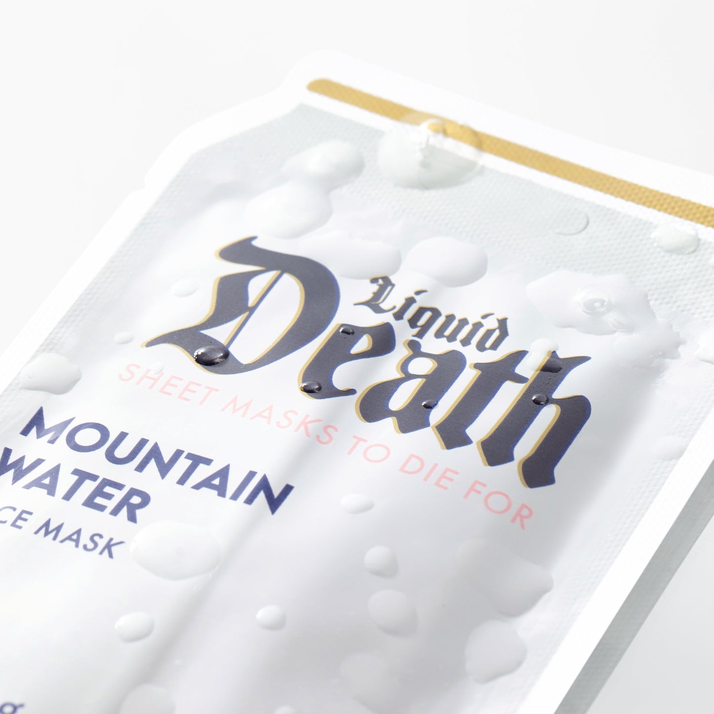 Mountain Water Hydrating Liquid Death Face Mask