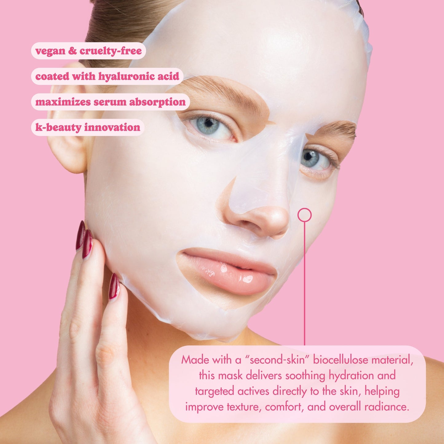Piña Colada Revitalizing Biocellulose Mocktail Mask