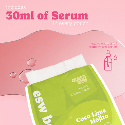 Coco Lime Mojito Clarifying Biocellulose Mocktail Mask
